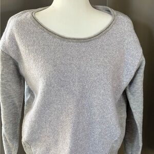 Athleta Wool Gray Women's Sweater Size Medium- great for winter!